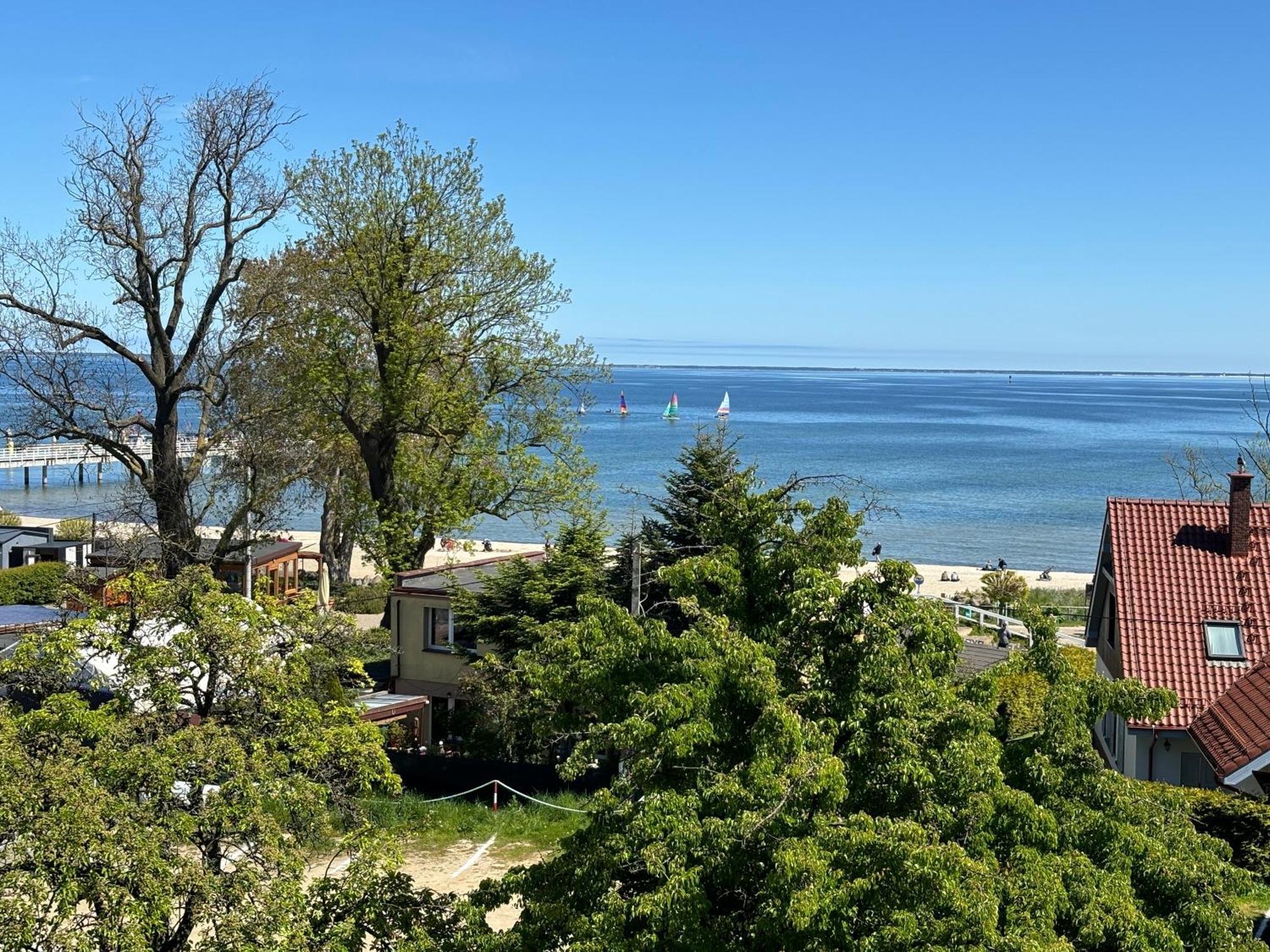 Dom Wakacyjny Klifowa 1 Mechelinki Exterior foto